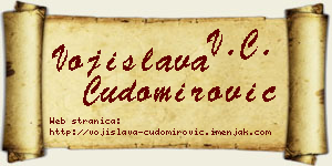 Vojislava Čudomirović vizit kartica